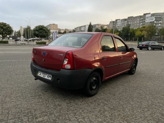 Красный Дачия Логан, объемом двигателя 1.4 л и пробегом 177 тыс. км за 3200 $, фото 3 на Automoto.ua