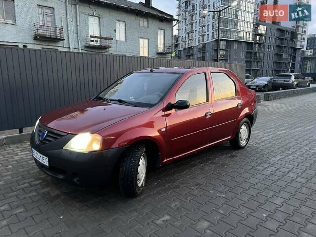 Красный Дачия Логан, объемом двигателя 1.4 л и пробегом 266 тыс. км за 2350 $, фото 1 на Automoto.ua