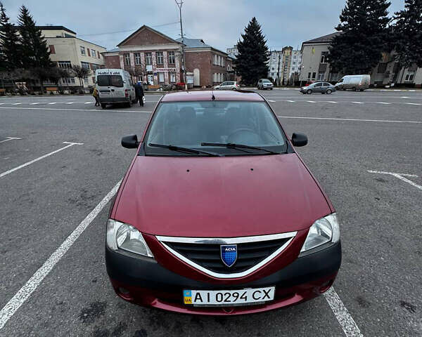 Красный Дачия Логан, объемом двигателя 1.4 л и пробегом 214 тыс. км за 3250 $, фото 3 на Automoto.ua