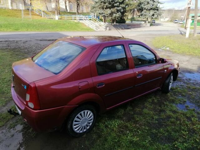 Червоний Дачія Logan, об'ємом двигуна 1.4 л та пробігом 198 тис. км за 2700 $, фото 2 на Automoto.ua