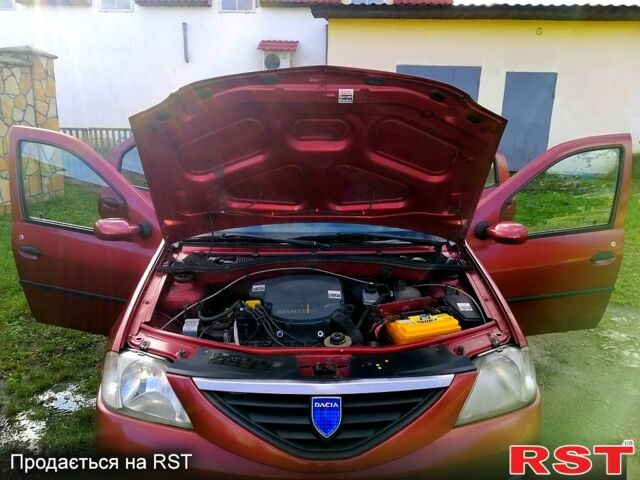 Красный Дачия Логан, объемом двигателя 1.4 л и пробегом 200 тыс. км за 2680 $, фото 9 на Automoto.ua