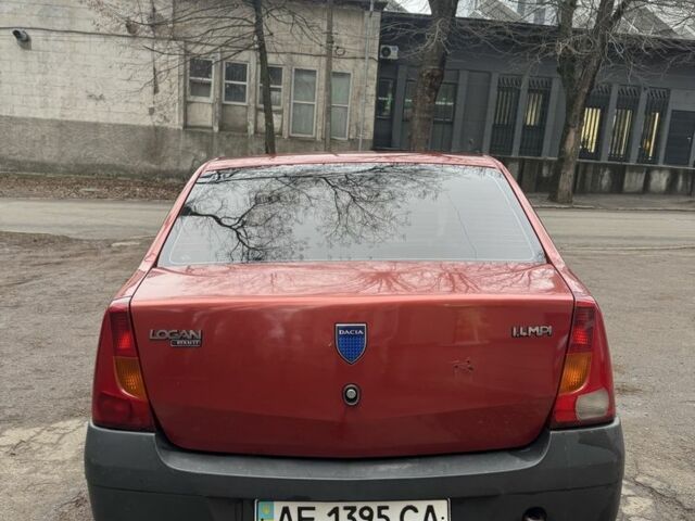 Красный Дачия Логан, объемом двигателя 1.4 л и пробегом 600 тыс. км за 1700 $, фото 4 на Automoto.ua