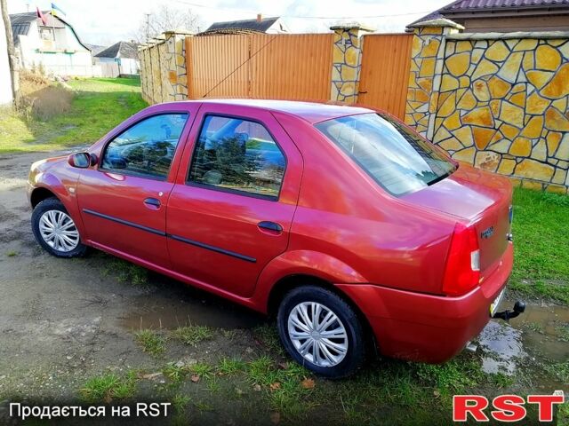 Красный Дачия Логан, объемом двигателя 1.4 л и пробегом 200 тыс. км за 2680 $, фото 2 на Automoto.ua