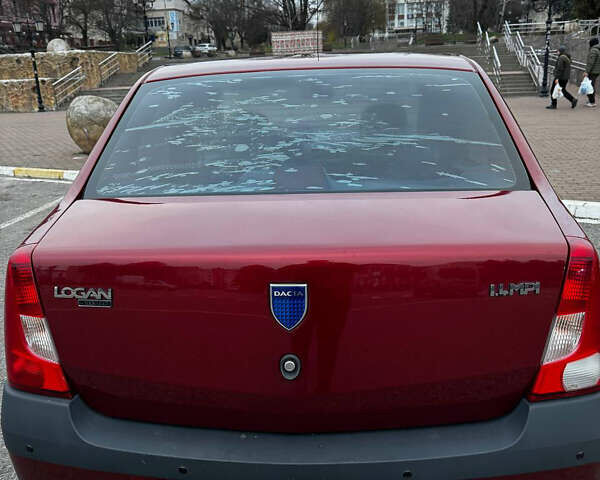 Красный Дачия Логан, объемом двигателя 1.4 л и пробегом 214 тыс. км за 3250 $, фото 1 на Automoto.ua
