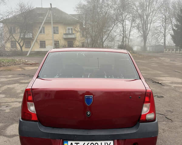 Красный Дачия Логан, объемом двигателя 1.4 л и пробегом 169 тыс. км за 3600 $, фото 4 на Automoto.ua