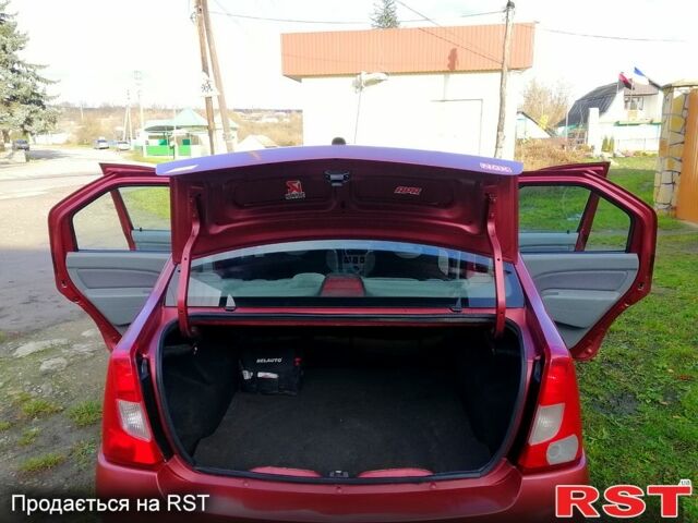 Красный Дачия Логан, объемом двигателя 1.4 л и пробегом 200 тыс. км за 2680 $, фото 8 на Automoto.ua