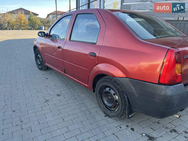 Красный Дачия Логан, объемом двигателя 1.39 л и пробегом 430 тыс. км за 2100 $, фото 6 на Automoto.ua