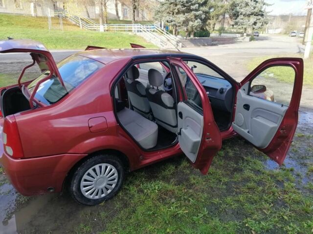 Червоний Дачія Logan, об'ємом двигуна 1.4 л та пробігом 198 тис. км за 2700 $, фото 13 на Automoto.ua