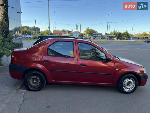 Червоний Дачія Logan, об'ємом двигуна 1.39 л та пробігом 147 тис. км за 3200 $, фото 9 на Automoto.ua