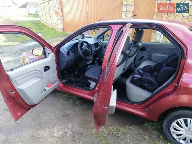 Красный Дачия Логан, объемом двигателя 1.4 л и пробегом 197 тыс. км за 2690 $, фото 14 на Automoto.ua