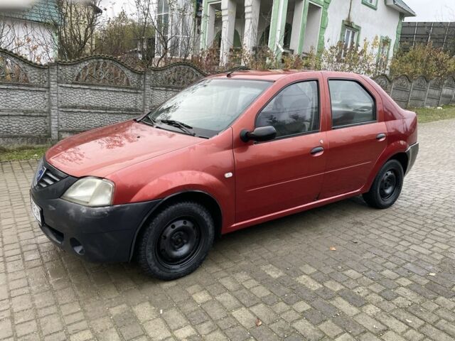 Красный Дачия Логан, объемом двигателя 1.4 л и пробегом 300 тыс. км за 1400 $, фото 7 на Automoto.ua