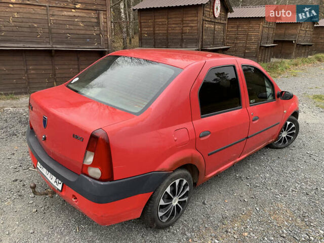 Красный Дачия Логан, объемом двигателя 1.5 л и пробегом 303 тыс. км за 2000 $, фото 6 на Automoto.ua