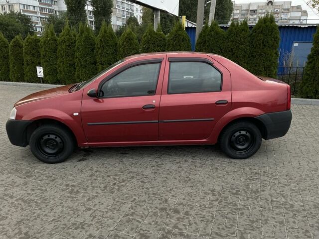 Красный Дачия Логан, объемом двигателя 1.4 л и пробегом 177 тыс. км за 3200 $, фото 1 на Automoto.ua