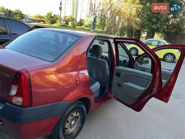 Червоний Дачія Logan, об'ємом двигуна 1.39 л та пробігом 147 тис. км за 3200 $, фото 22 на Automoto.ua