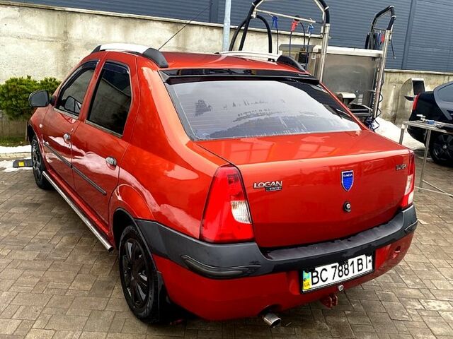 Красный Дачия Логан, объемом двигателя 1.4 л и пробегом 399 тыс. км за 4000 $, фото 5 на Automoto.ua