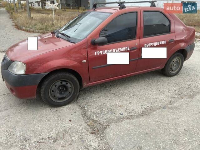 Красный Дачия Логан, объемом двигателя 1.39 л и пробегом 227 тыс. км за 2800 $, фото 1 на Automoto.ua