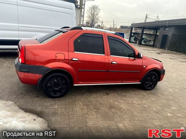 Красный Дачия Логан, объемом двигателя 1.4 л и пробегом 399 тыс. км за 4000 $, фото 3 на Automoto.ua