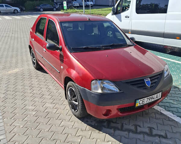 Червоний Дачія Logan, об'ємом двигуна 1.4 л та пробігом 116 тис. км за 5155 $, фото 1 на Automoto.ua