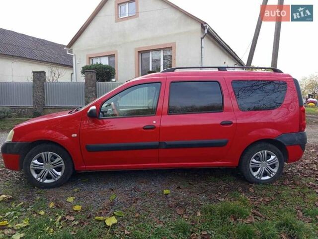 Червоний Дачія Logan, об'ємом двигуна 1.6 л та пробігом 247 тис. км за 5000 $, фото 1 на Automoto.ua