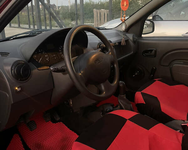 Красный Дачия Логан, объемом двигателя 1.6 л и пробегом 220 тыс. км за 4300 $, фото 5 на Automoto.ua