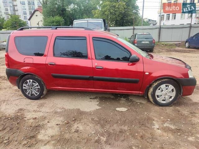 Червоний Дачія Logan, об'ємом двигуна 1.6 л та пробігом 92 тис. км за 5200 $, фото 4 на Automoto.ua