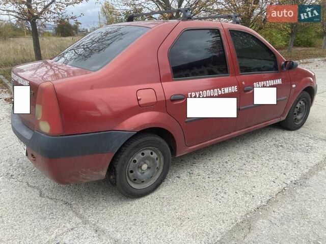 Красный Дачия Логан, объемом двигателя 1.39 л и пробегом 227 тыс. км за 2800 $, фото 3 на Automoto.ua