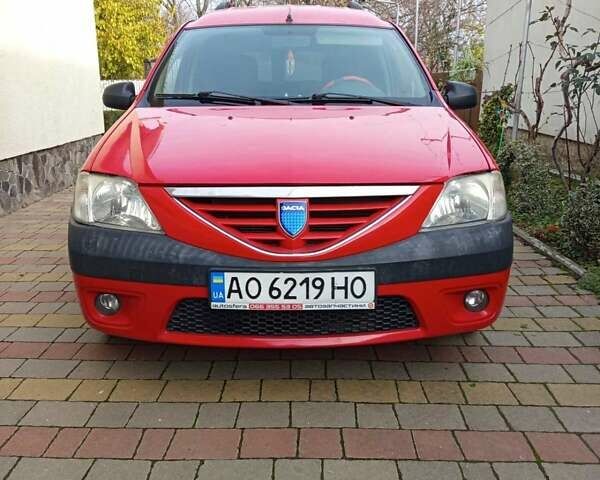 Червоний Дачія Logan, об'ємом двигуна 1.6 л та пробігом 247 тис. км за 5000 $, фото 6 на Automoto.ua