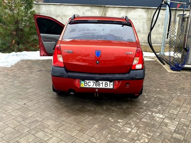 Красный Дачия Логан, объемом двигателя 1.4 л и пробегом 399 тыс. км за 4000 $, фото 7 на Automoto.ua