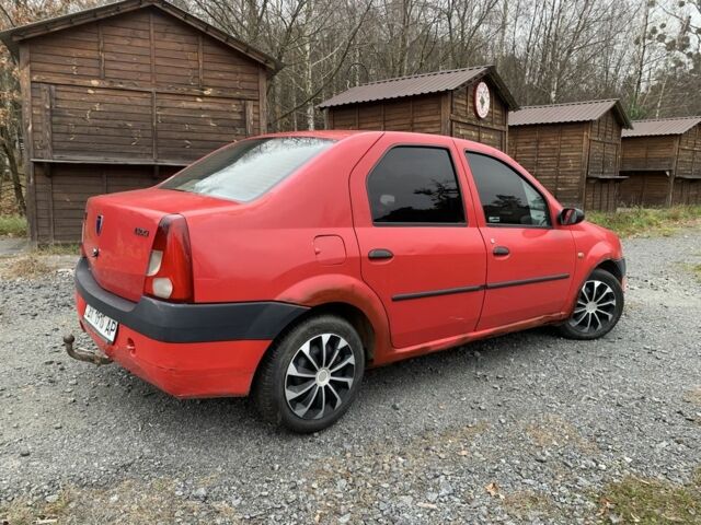 Красный Дачия Логан, объемом двигателя 1.5 л и пробегом 304 тыс. км за 2000 $, фото 2 на Automoto.ua