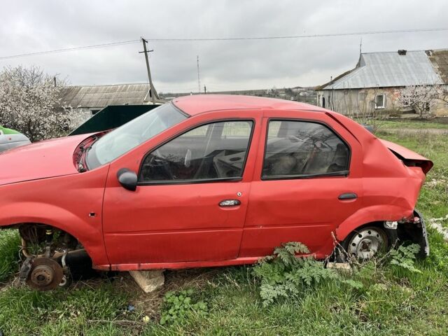 Красный Дачия Логан, объемом двигателя 1.4 л и пробегом 3 тыс. км за 300 $, фото 1 на Automoto.ua