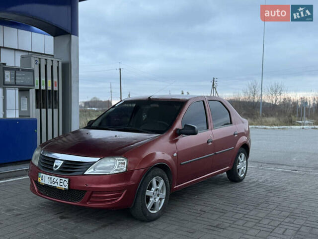 Красный Дачия Логан, объемом двигателя 1.4 л и пробегом 324 тыс. км за 3100 $, фото 1 на Automoto.ua