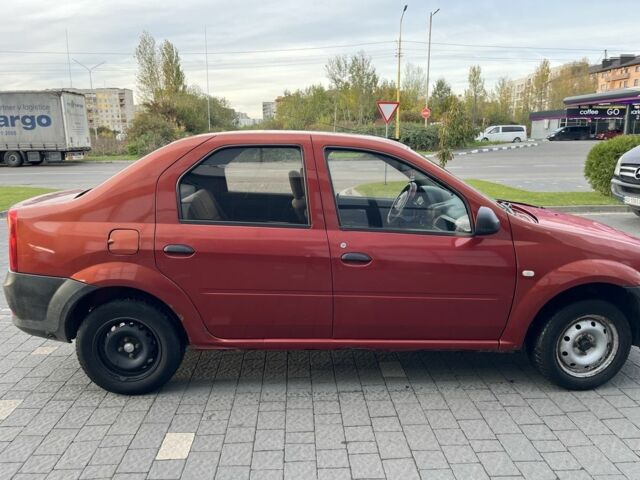 Червоний Дачія Logan, об'ємом двигуна 1.4 л та пробігом 321 тис. км за 3800 $, фото 2 на Automoto.ua