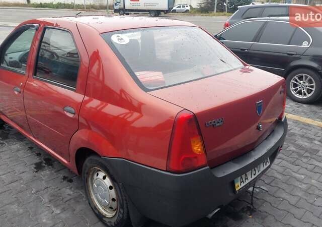 Красный Дачия Логан, объемом двигателя 1.4 л и пробегом 149 тыс. км за 2999 $, фото 6 на Automoto.ua