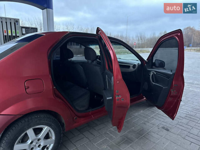 Красный Дачия Логан, объемом двигателя 1.4 л и пробегом 324 тыс. км за 3100 $, фото 13 на Automoto.ua
