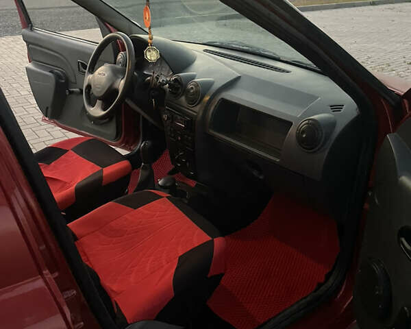 Красный Дачия Логан, объемом двигателя 1.6 л и пробегом 220 тыс. км за 4300 $, фото 9 на Automoto.ua