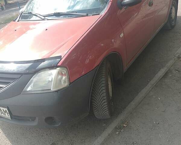 Красный Дачия Логан, объемом двигателя 1.4 л и пробегом 500 тыс. км за 2900 $, фото 2 на Automoto.ua