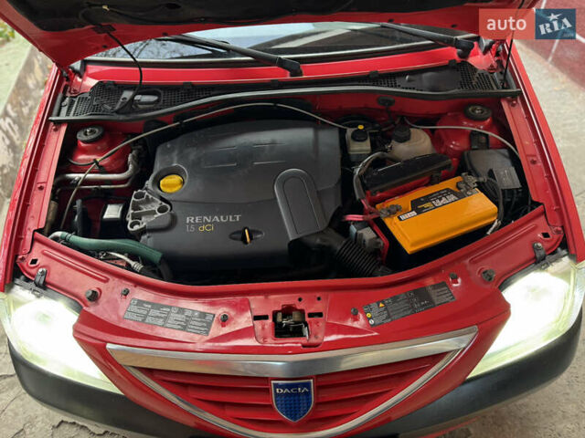 Красный Дачия Логан, объемом двигателя 1.5 л и пробегом 320 тыс. км за 5500 $, фото 31 на Automoto.ua