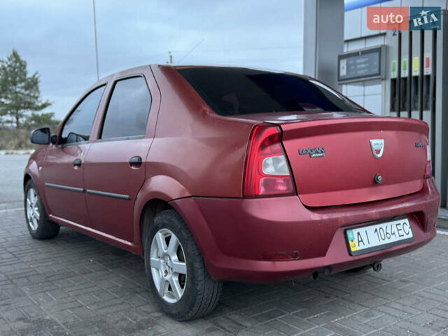 Красный Дачия Логан, объемом двигателя 1.4 л и пробегом 324 тыс. км за 3100 $, фото 8 на Automoto.ua