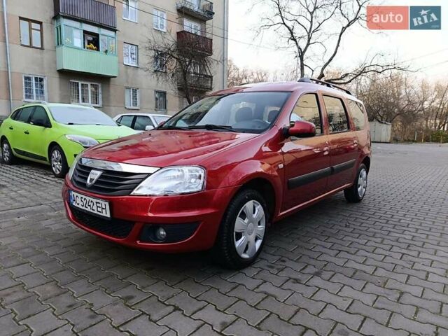 Красный Дачия Логан, объемом двигателя 1.6 л и пробегом 280 тыс. км за 3950 $, фото 8 на Automoto.ua