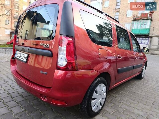 Красный Дачия Логан, объемом двигателя 1.6 л и пробегом 280 тыс. км за 3950 $, фото 13 на Automoto.ua
