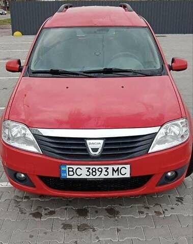 Красный Дачия Логан, объемом двигателя 1.6 л и пробегом 168 тыс. км за 4186 $, фото 9 на Automoto.ua
