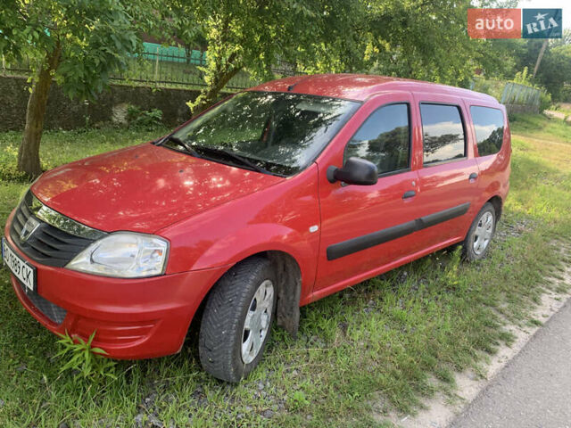 Червоний Дачія Logan, об'ємом двигуна 1.6 л та пробігом 242 тис. км за 4650 $, фото 1 на Automoto.ua