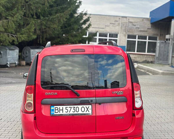 Красный Дачия Логан, объемом двигателя 1.5 л и пробегом 157 тыс. км за 4399 $, фото 6 на Automoto.ua