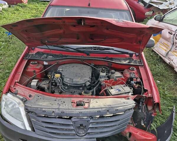 Червоний Дачія Logan, об'ємом двигуна 1.4 л та пробігом 285 тис. км за 3550 $, фото 3 на Automoto.ua