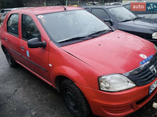 Красный Дачия Логан, объемом двигателя 1.39 л и пробегом 300 тыс. км за 1200 $, фото 1 на Automoto.ua