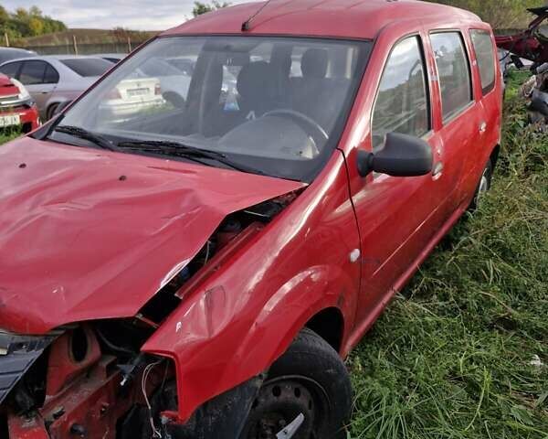 Червоний Дачія Logan, об'ємом двигуна 1.4 л та пробігом 285 тис. км за 3550 $, фото 2 на Automoto.ua