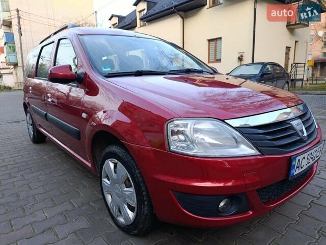 Красный Дачия Логан, объемом двигателя 1.6 л и пробегом 280 тыс. км за 3950 $, фото 9 на Automoto.ua