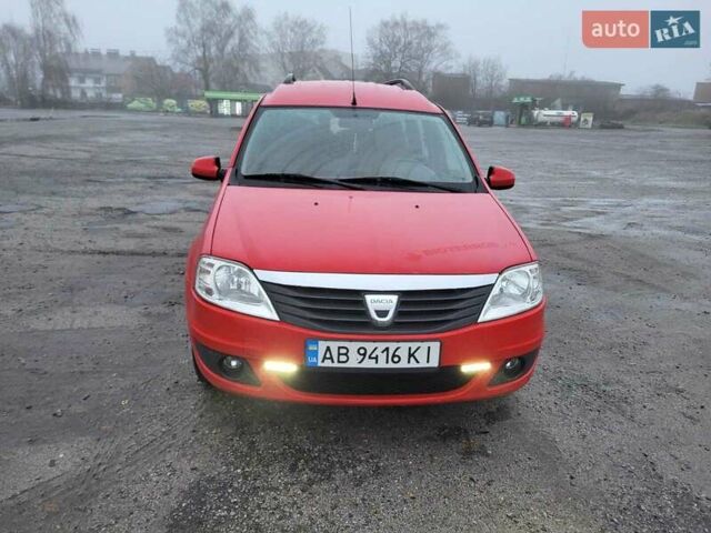 Красный Дачия Логан, объемом двигателя 1.6 л и пробегом 162 тыс. км за 4900 $, фото 4 на Automoto.ua