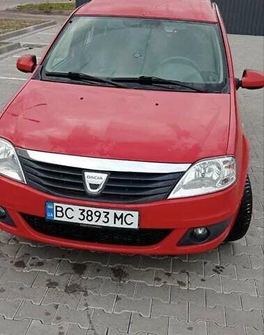 Красный Дачия Логан, объемом двигателя 1.6 л и пробегом 168 тыс. км за 4186 $, фото 4 на Automoto.ua