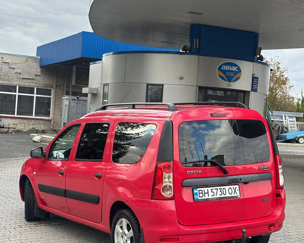 Красный Дачия Логан, объемом двигателя 1.5 л и пробегом 156 тыс. км за 4600 $, фото 7 на Automoto.ua